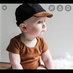 Little and lively 5 panel hat.